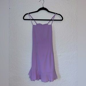 Lucy in the Sky lavender mini Dress